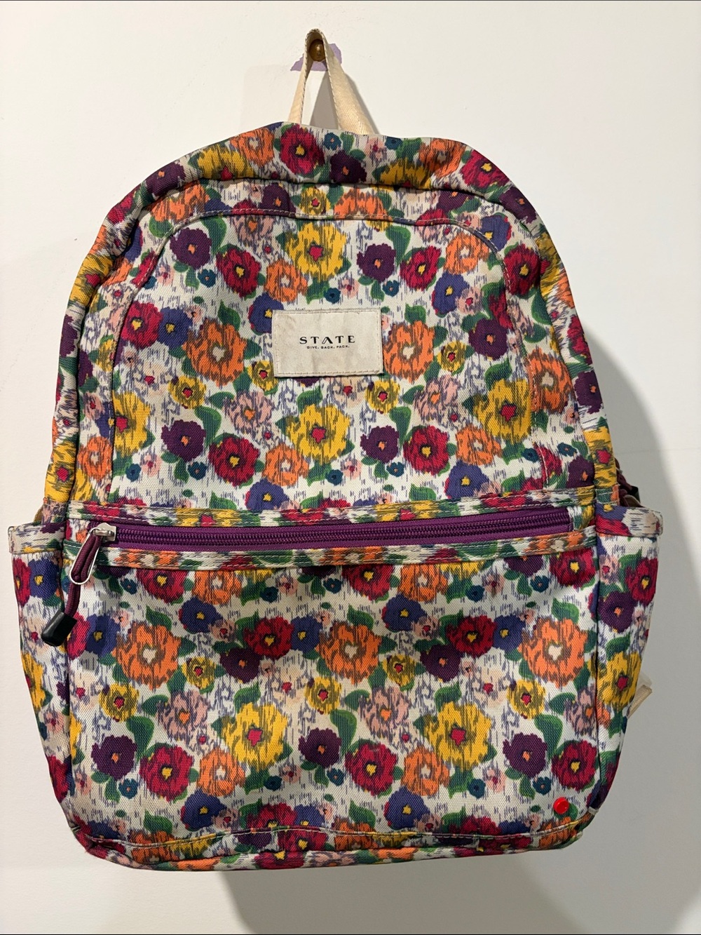 STATE Kane Floral-Print Backpack